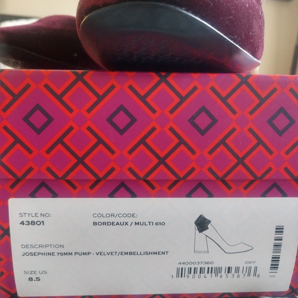 Tory Burch Josephine New in Box Rhinestone pumps